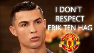 🚨BREAKING: Ronaldo SHOCKING Interview About Ten Hag And Man United
