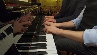 Duo Gerzenberg plays F. Schubert: Fantasy for Piano in f minor, Four Hands D. 940