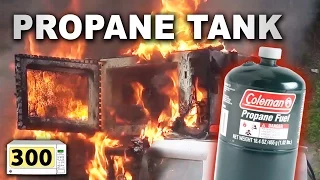 Microwave A Propane Tank (#300) - SERIES FINALE!