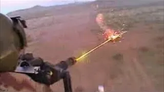 Helicopter Minigun in Action Firing Shooting Training Video Chopper Gunships Dillon M134 Gatling Gun