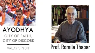 "History can never be used to justify faith": Romila Thapar