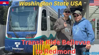 Sound Transit Connecting Bellevue to Redmond, Photo Slideshow #transition #soundtrack