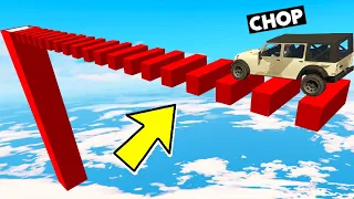 CHOP GOT TROLLED BY THIS ULTIMATE MEGA RAMP GTA 5