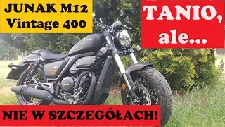 2. Junak M12V 400 - w szczegółach.