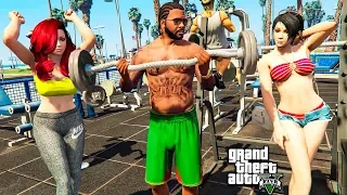 КАК СТАТЬ САМЫМ СИЛЬНЫМ КАЧКОМ РЕАЛЬНАЯ ЖИЗНЬ В ГТА 5 МОДЫ! ОБЗОР МОДА В GTA 5! ИГРЫ ВИДЕО MODS