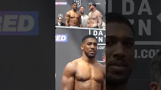 Anthony Joshua HEATED! - 'S**T, you GOT A PROBLEM, YOU WANNA GO NOW?!' | #Shorts