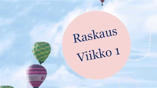 Raskausviikko 1 - 2019