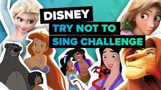 Try Not to Sing Along Challenge: Disney Edition (99% Fail) | Digster Pop