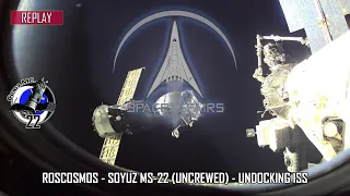 Roscosmos - Soyuz MS-22 (Uncrewed)  - Undocking ISS - March 28, 2023