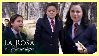 Molestan a los hijos de Lucía por tener un papá ratero | La Rosa de Guadalupe 3/4 | Una mujer...