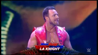 WWE L.A Knight Entrance Main Event 26th January 2022