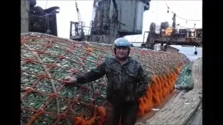 Алексей Литвинский- мастер добычи . Trawlerman Aleksey Litvinskiy