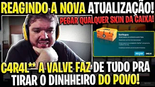 GAULES REAGINDO A NOVA GRANDE ATUALIZAÇÃO DO CS! VERTIGO E ALUGUEL DE SKINS🔥🔥🔥