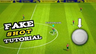 Fake SHOT tutorial for beginners 💨 | Easy tips & tricks || eFootball Mobile 2023.