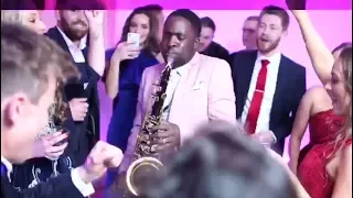 Live Sax on the Dancefloor at Leez Priory, Chelmsford - André SaxMan Brown