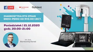 Webinar: Diagnostyka RTG zmian endo-perio. Od RVG do CBCT