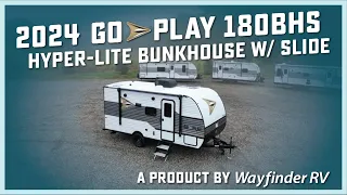 2024 Wayfinder RV GO PLAY 180BHS Walk-through