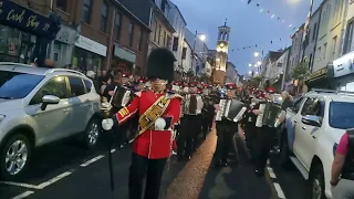 Dunloy Accordion Band Full CLIP (4K) @ Their Own Parade 2023