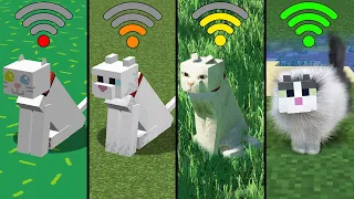 minecraft physics with different Wi-Fi in Minecraft - compilation