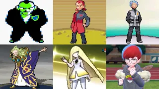 Evolution of Evil Team Boss Fights in every Pokémon Region (1996 - 2022)