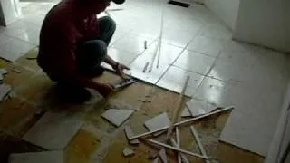 One of the worst tile jobs I've ever seen