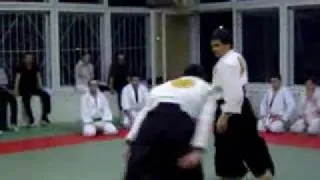 Real aikido Реальное айкидо Irimi nage