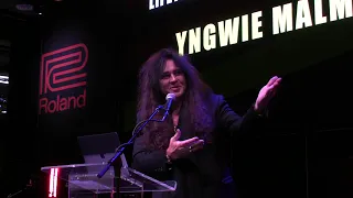 Yngwie Malmsteen Honored By Roland At NAMM 2020