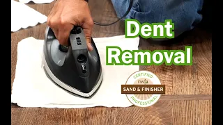 How To Remove a Dent From Hardwood Floor with Lenny Hall | City Floor Supply | NWFA