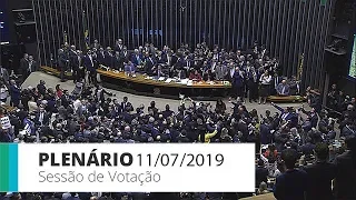 Plenário - Sessão para análise de emendas à reforma da Previdência  - 11/07/2019 - 22:16