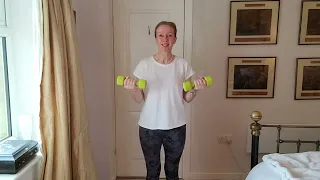 Arm Exercises/Bicep curls for Women Over 50 Beginners/Workout At Home
