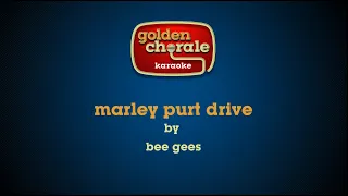 bee gees - marley purt drive (karaoke)