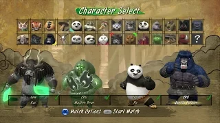 Kung Fu Panda: Showdown of Legendary Legends...kai, master bear, po, gorilla soldier