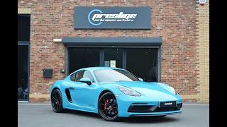 Porsche 718 Cayman 4.0 GTS Euro 6 (s/s) 2dr - 2021 70 Reg