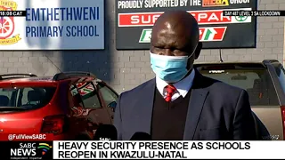 Heavy security presence in Pheonix as schools reopen