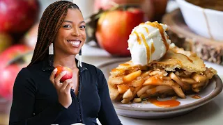 The perfect VEGAN APPLE PIE | tastes just like your grandma's!