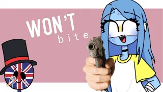 Won’t bite meme • countryhumans (Argentina, Reino Unido) // Blood warning.