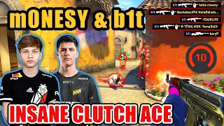 m0NESY & b1t FACEIT Inferno DUAL POV ~ INSANE CLUTCH ACE! // 57 Kills ~ b1t 77% HS