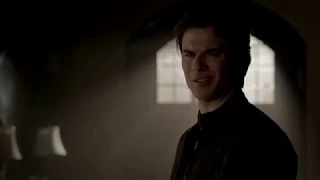 Damon se RECUSA a tomar a CURA | The Vampire Diaries (4x23)