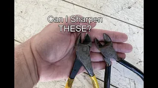 How i Sharpen (Snips) Diagonal Cutters