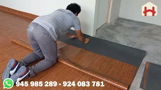CÓMO INSTALAR piso vinilico? 💡 -  Una FORMA SENCILLA de instalación ✅ Perú 🇵🇪