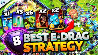 EDRAGONS Made EASY | Super Minion/Wizard Blimp is UNSTOPPABLE | TH15 Attack Strategy Clash of Clans