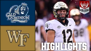 Wake Forest Demon Deacons vs. Old Dominion Monarchs | Full Game Highlights