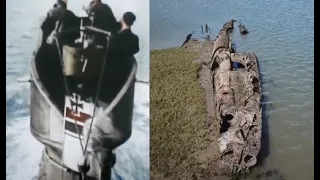 German U-Boats Still in British River!