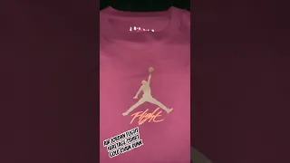 Air jordan flight heretage tshirt Gold chain dunk #airjordan #jordan #jumpman #jordan23 #reelsviral