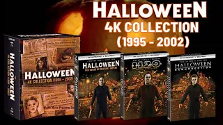 Halloween 4k Bluray Scream Factory Collection (1995 -2002) Unboxing.