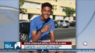 Detido jovem que matou colega de 15 anos