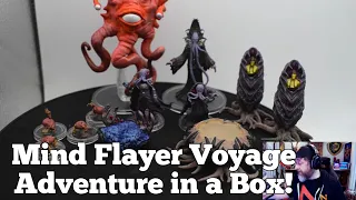 D&D Mind Flayer Voyage Adventure In A Box Review (Wizkids Icons of the Relams) | Nerd Immersion