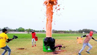 World's Largest Elephant Toothpaste Experiment! आपने ये चीज़ पहले कभी नहीं देखी होगी |