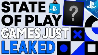 HUGE PLAYSTATION UPDATE - State of Play Games LEAKED