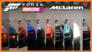 Top 10 Fastest McLaren Cars - Forza Horizon 5 | Speed Battle